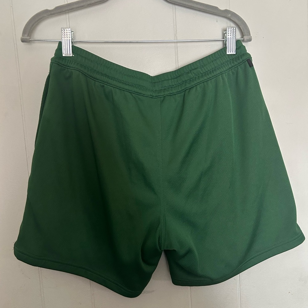 Vans Green Athletic Shorts Small Relaxed Fit Logo Mesh Lounge Gym shorts - Picture 3 of 5